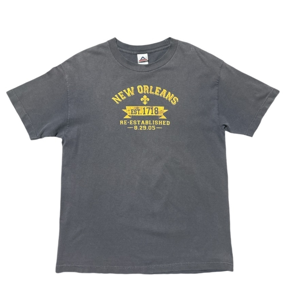 New Orleans Established Graphic Design T- Shirt